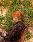 Henri-de-Toulouse-Lautrec-1864-1901-Carmen-Gaudin-Woman-in-a-Garden-Forest-1889