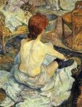 Henri-de-Toulouse-Lautrec-1864-1901-Carmen-Gaudin-Red-Haired-Woman-The-Toilette.-1889